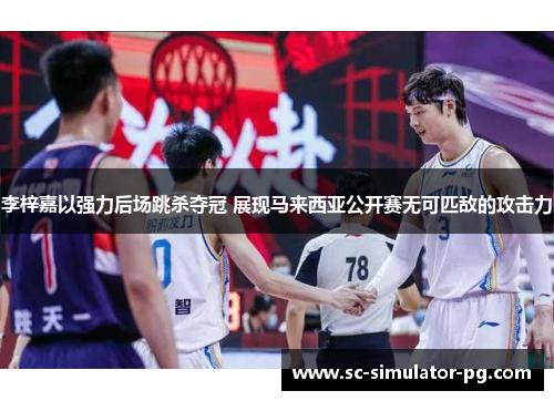 李梓嘉以强力后场跳杀夺冠 展现马来西亚公开赛无可匹敌的攻击力