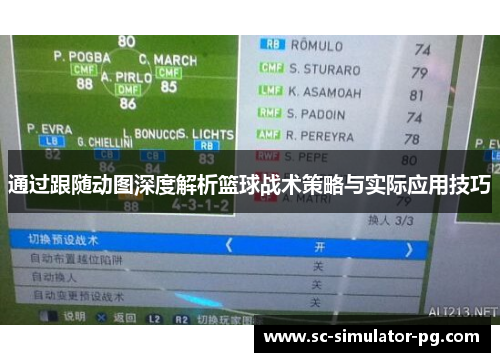 通过跟随动图深度解析篮球战术策略与实际应用技巧